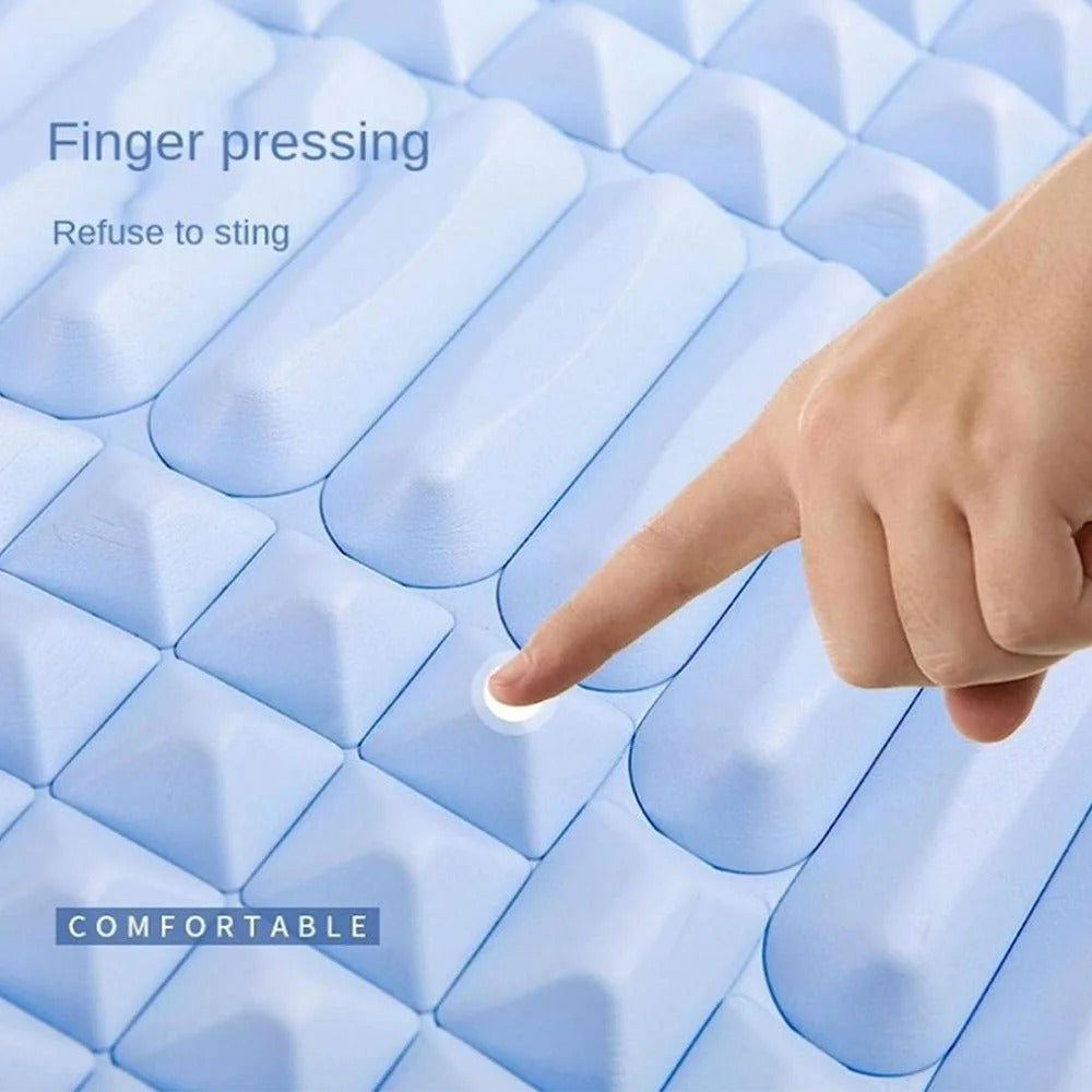 כרית מתיחת גב וצוואר - מכשיר העיסוי המושלם להרפיה ונוחות 🧘‍♂️